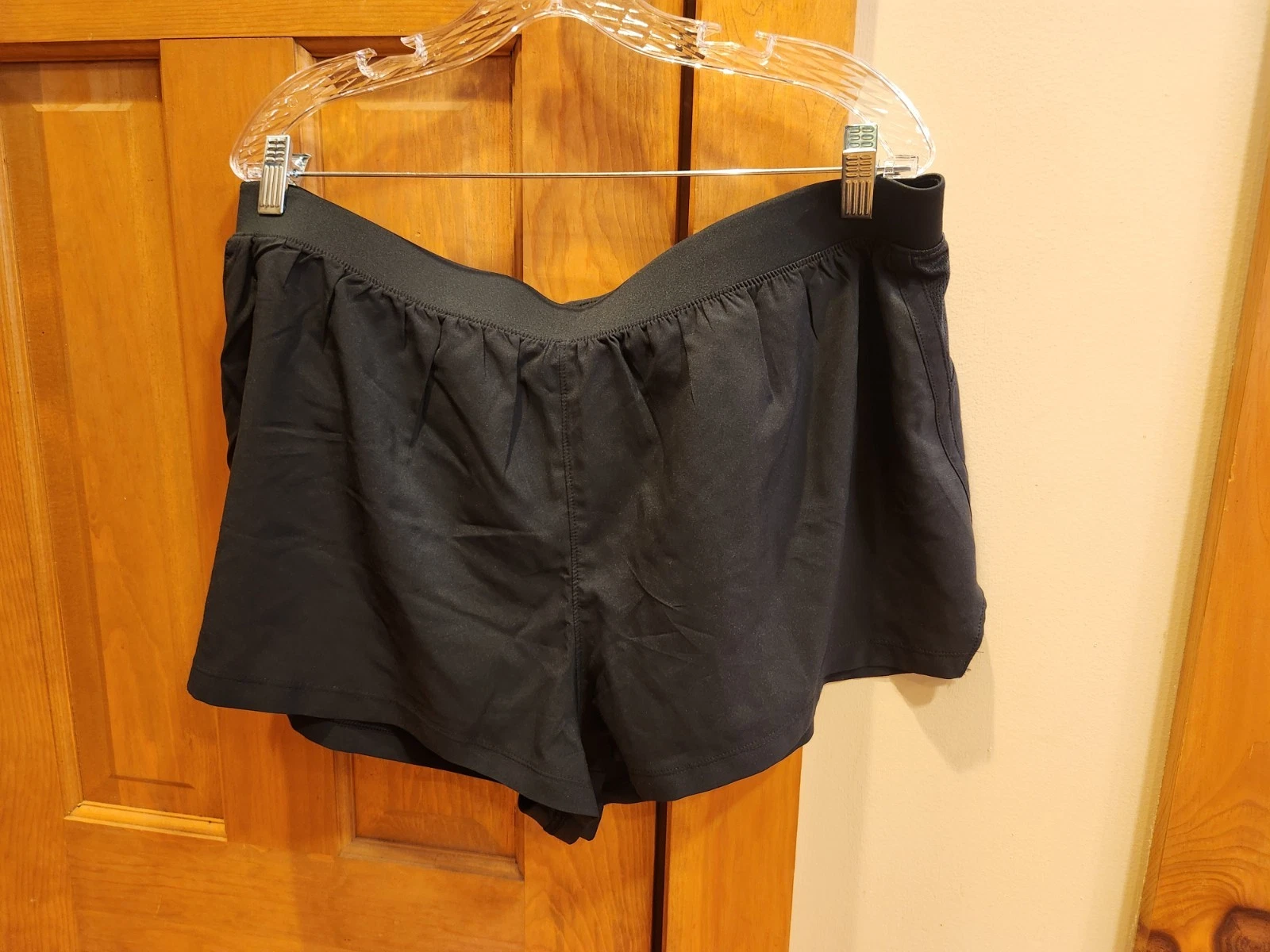 Under Armour Launch Men's Split Shorts, XXL, Black, Brief Lined, Running, New
