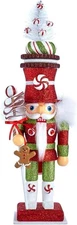 Kurt S. Adler Hollywood Nutcracker Collection, Holiday Candy Soldier, 13.5in