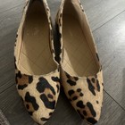 Max and Drew Jaguar Print Mimi Flats Pointed Toe Women's Size 10 — photo 1