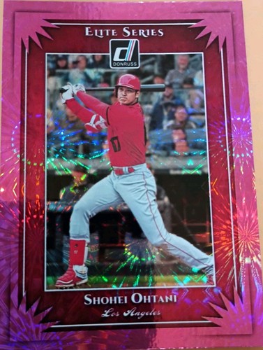 2019 Panini Donruss Elite Series #ES2 Shohei Ohtani Angels