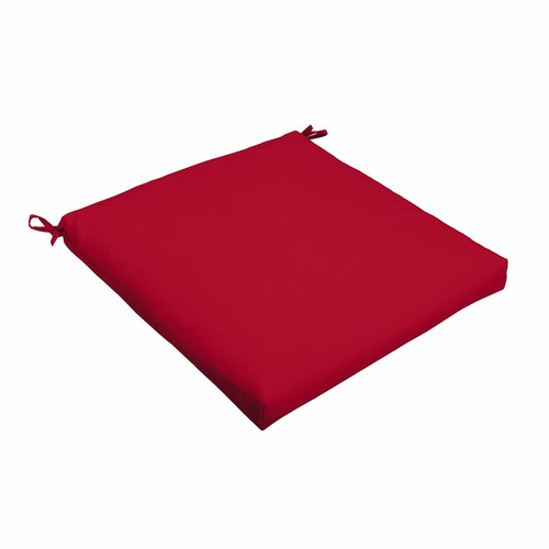 TRUPEDIC Indoor or Outdoor Sunbrella Square Chair Seat Cushion, 20 in x 20 in...