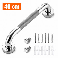 Anti Slip Safety Grab Bar Handle Chrome Stainless Steel Bath Shower Hand Rail
