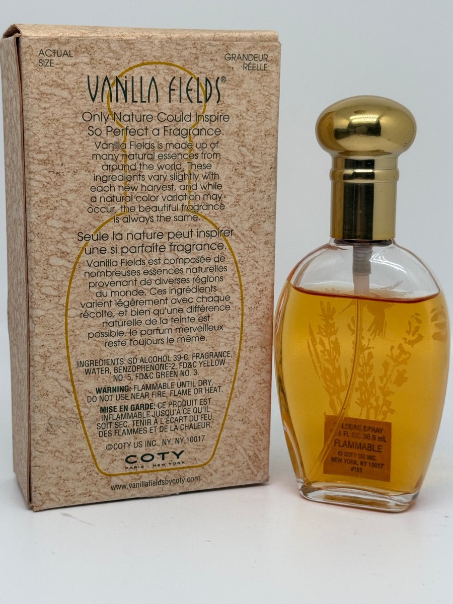 VANILLA FIELDS by COTY 1.25 FL oz / 36.9 ML Cologne Spray In Box