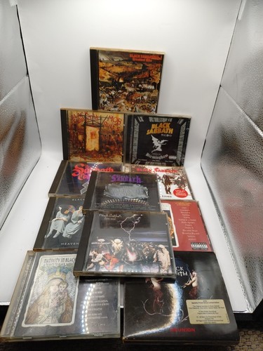 Black Sabbath CD Bundle X 11 Albums Inc Reunion, Past Lives, The End,Mob Rules