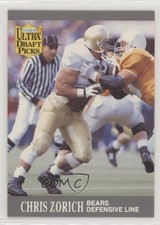 1991 Fleer Ultra Chris Zorich #298 2k3