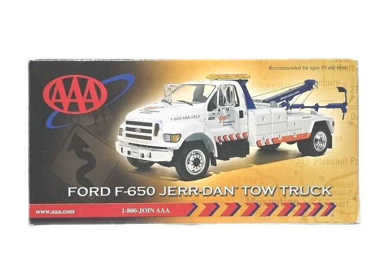 Grúa First Gear F-650 AAA Jerr-Dan fundición a presión 2003 ver fotos 1:35 Foto 2 de 4