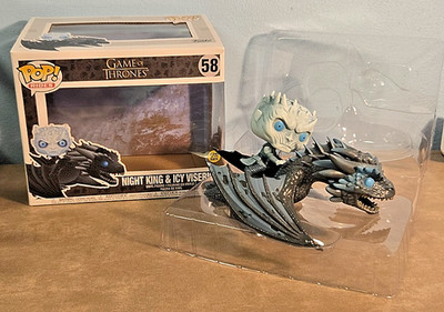 Funko Pop! Rides: Game of Thrones - Night King & Icy Viserion 2017 HBO w/ Box