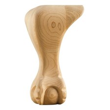 One- 6" Ball & Claw -Furniture Foot or Leg- 4-1/2" x 4-1/2" x 6"