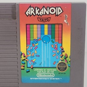 Arkanoid Nintendo Entertainment System NES Cartridge