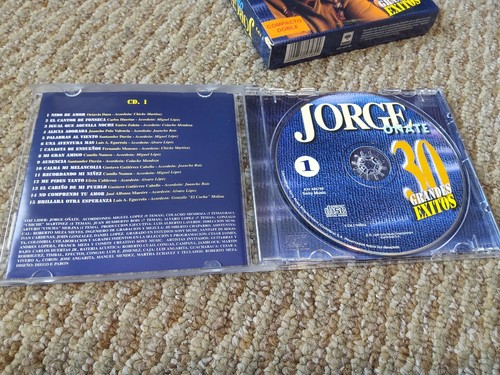 JORGE ONATE ~ 30 GRANDES EXITOS ~ 2xCD 1998 ~ VG+/EX ~ RARE - Picture 3 of 7