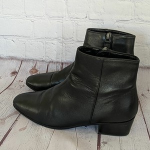 aquatalia fuoco leather ankle boots