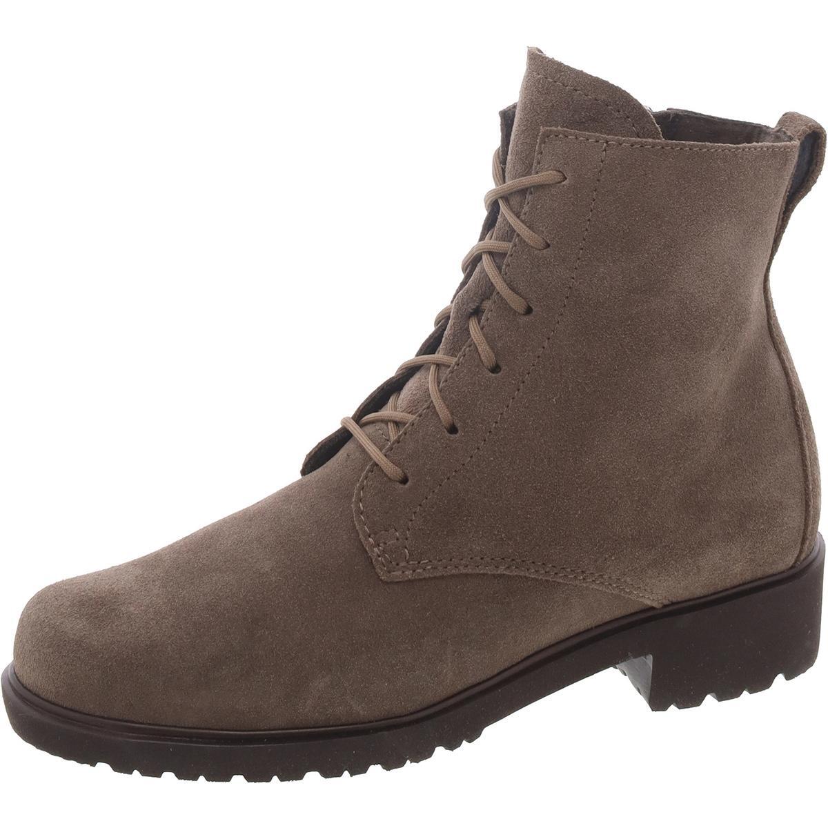 Женские ботинки Munro Finley Taupe Combat на шнуровке среднего размера (B, M) BHFO 5675