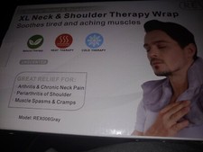 REVIX XL Neck Shoulder Aromatherapy Wrap Natural Relief Relaxation 188 Z54B3