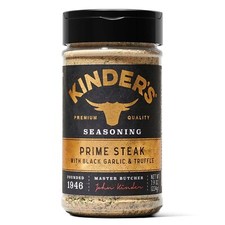 Kinder's Prime Steak With Black Garlic Truffle Premium Seasoning No MSG 7.9 Oz
