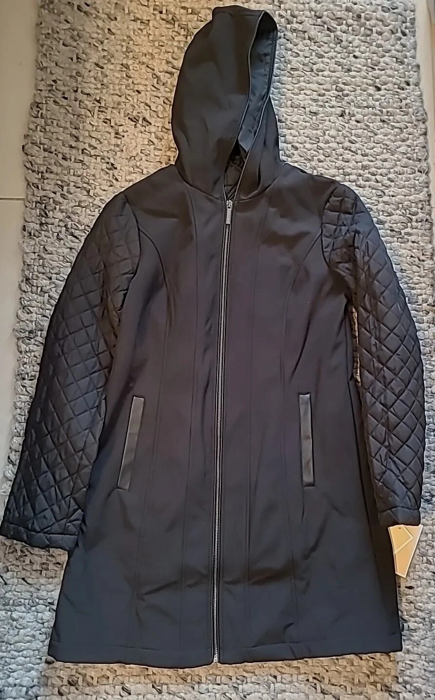 Cappotto trench multimediale Michael Kors taglia S. NUOVO CON ETICHETTE. Spedizione gratuita!