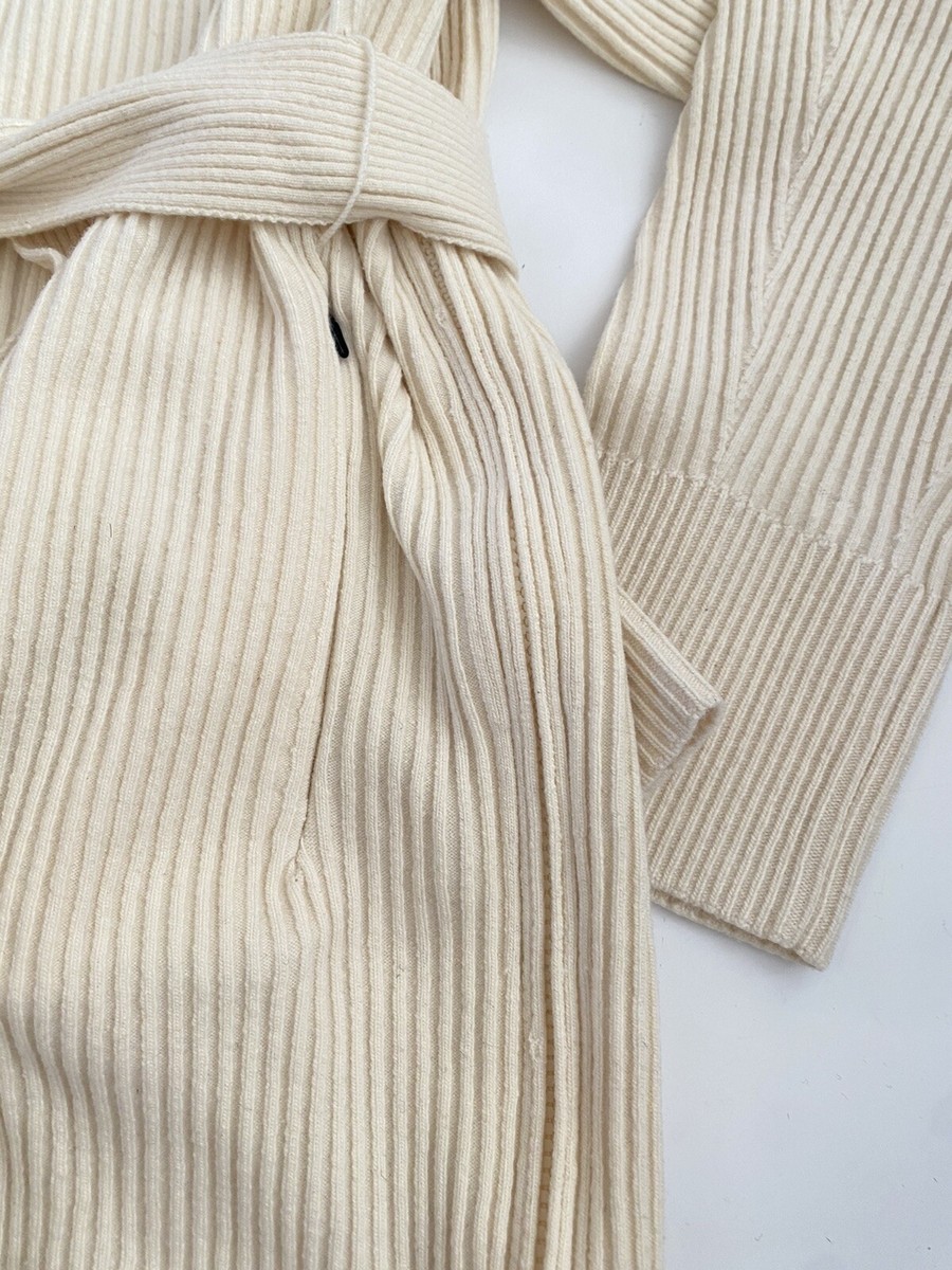 ADIDAS Y-3 YOHJI YAMAMOTO CH3 WOOL RIB-KNIT LONG CARDIGAN ADIDAS Y-3 YOHJI YAMAMOTO CH3 WOOL RIB-KNIT LONG CARDIGAN