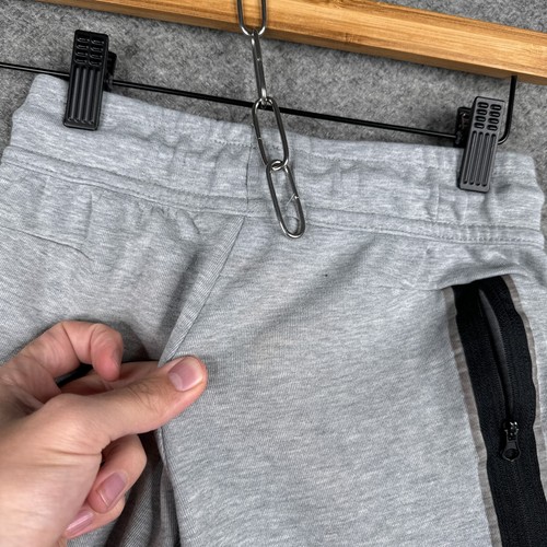 Nike Tech Fleece Sweatpants Youth XS Grey Joggers Athletic Drawstring - Picture 8 of 11