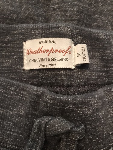 Original Weatherproof Vintage Joggers Youth 10/12 W/pockets - Picture 2 of 5