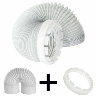 Vent Hose Adaptor For Ariston Creda Hotpoint Indesit Tumble Dryer Pipe 6m 4'' pmd