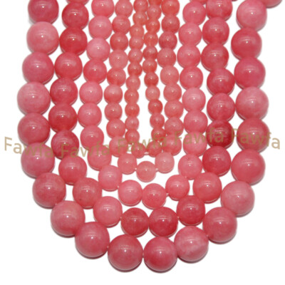 Pretty 4/6/8/10/12mm Natural Blue Turquoise Gemstone Round Loose Beads 15