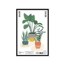 24x36 Basic Black Poster Frame