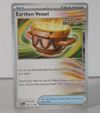 earthen vessel pokemon card value Earthen Vessel (096/064) [Scarlet & Violet: Shrouded Fable] Heavily Played Holofoil main image 1