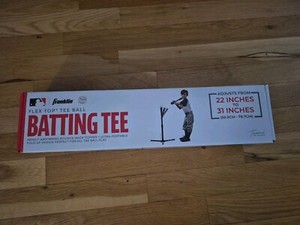 BRAND NEW! FRANKLIN FLEX TOP TEE BALL BATTING TEE, 22-31 INCHES!