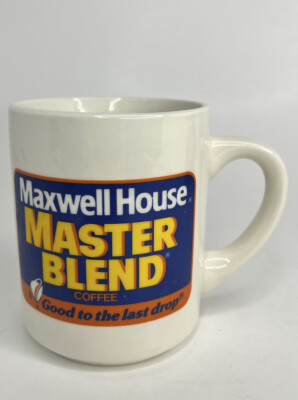 Maxwell House Master Blend  Good to the Last Drop  Ceramic Coffee Mug vtg