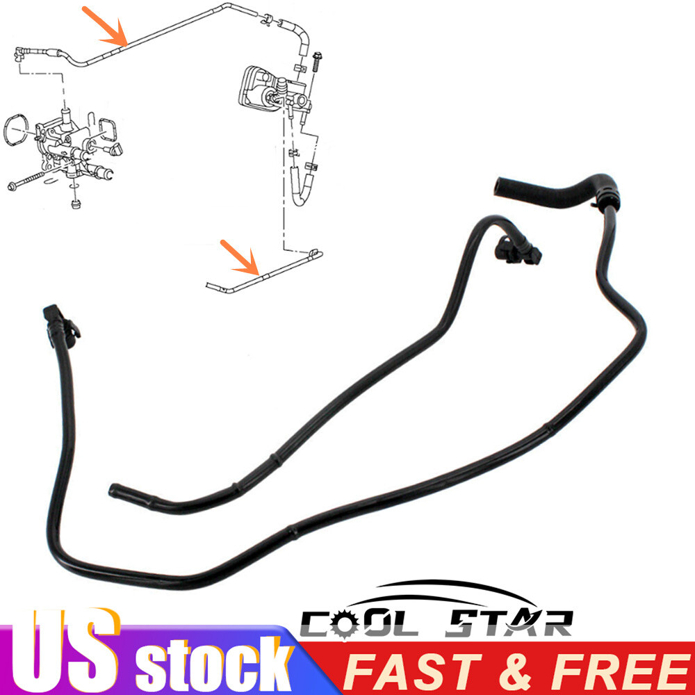 2 PCS THROTTLE BODY INLET HEATER PIPE HOSE For 20112018 CHEVY CRUZE