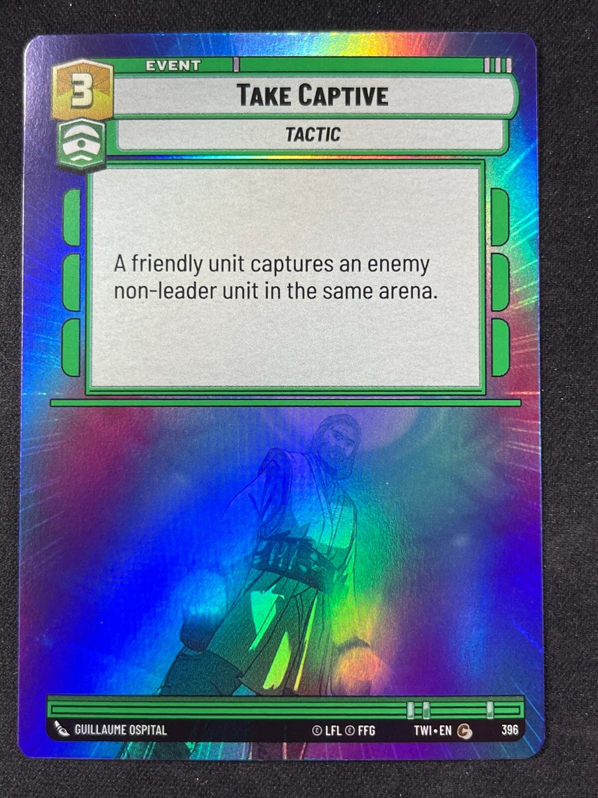 Star Wars Unlimited, Twilight of the Republic - Take Captive Hyperspace Foil