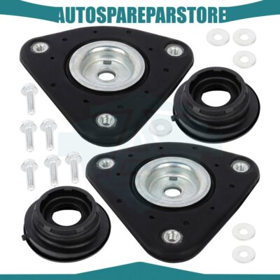Front Driver and Passenger Side Strut Mounts for 2008-2013 Volvo C70 C30 S40 V50