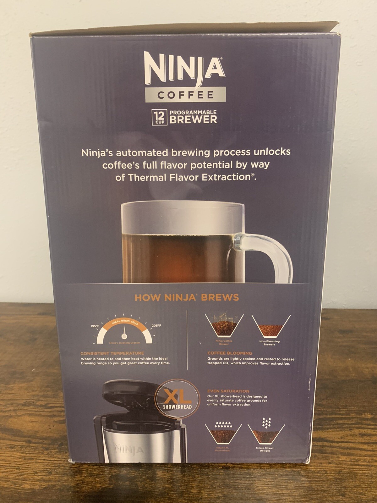 Ninja CE200 Programmable 12 Cup Coffee Brewer Black 622356554251 eBay