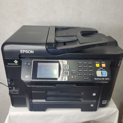 Epson Workforce Wf-3640 Printer All In One Error Code - Ox10
