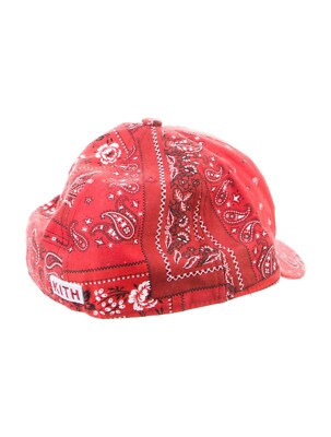 RARE KITH X NEW YORK YANKEES RED BANDANA 59FIFTY FITTED HAT SZ 8