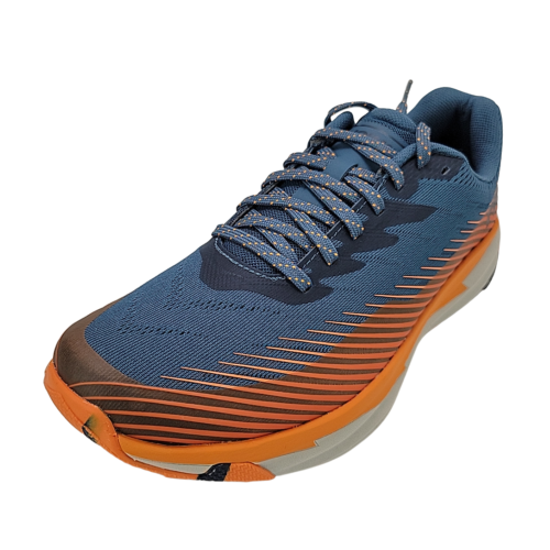 HOKA Torrent 2 Men's Sneaker Running Shoes Orange/Blue Sz 9.5 1110496 NEW! - Photo 1/12