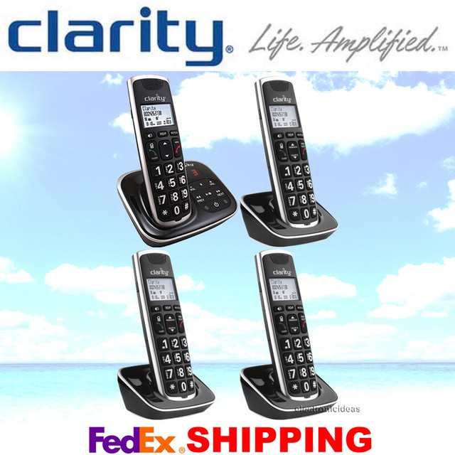 CLARITY BT914 BIG BUTTON AMPLIFIED LOUD CORDLESS BLUETOOTH/ANSWERING