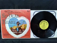 Walt Disney The Story Of So Dear To My Heart vinyl LP Disneyland DQ-1255 1964