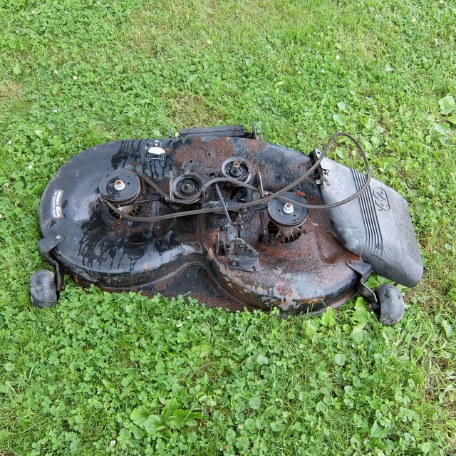 Used Craftsman 42" Deck NEEDS WORK | eBay