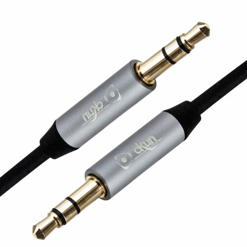 2M - 3.5mm Jack Headphone MP3 iPod PC Car GOLD Plug Aux Cable Audio Lead UK NEW  - Picture 1 of 4