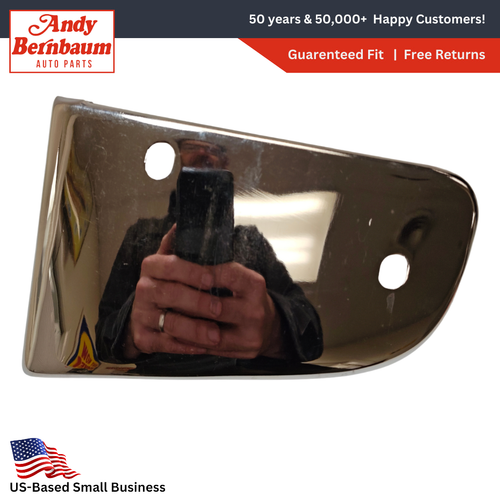 1957 Chrysler Imperial Right Front Radiator Grille Chrome Extension