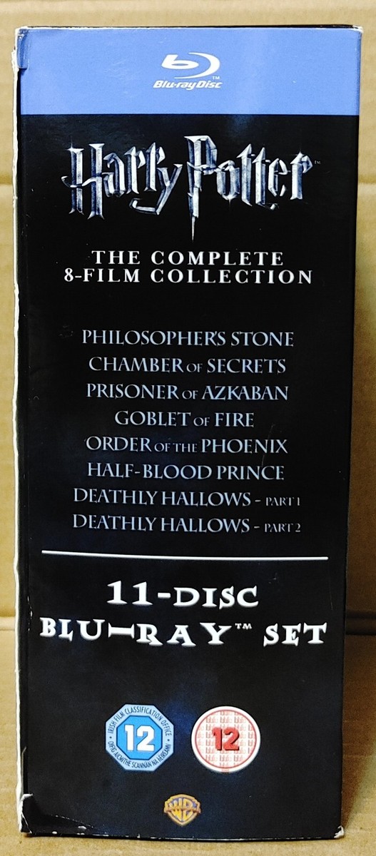 Harry Potter FULL SERIES on Blu RAY The Complete Hogwarts Film