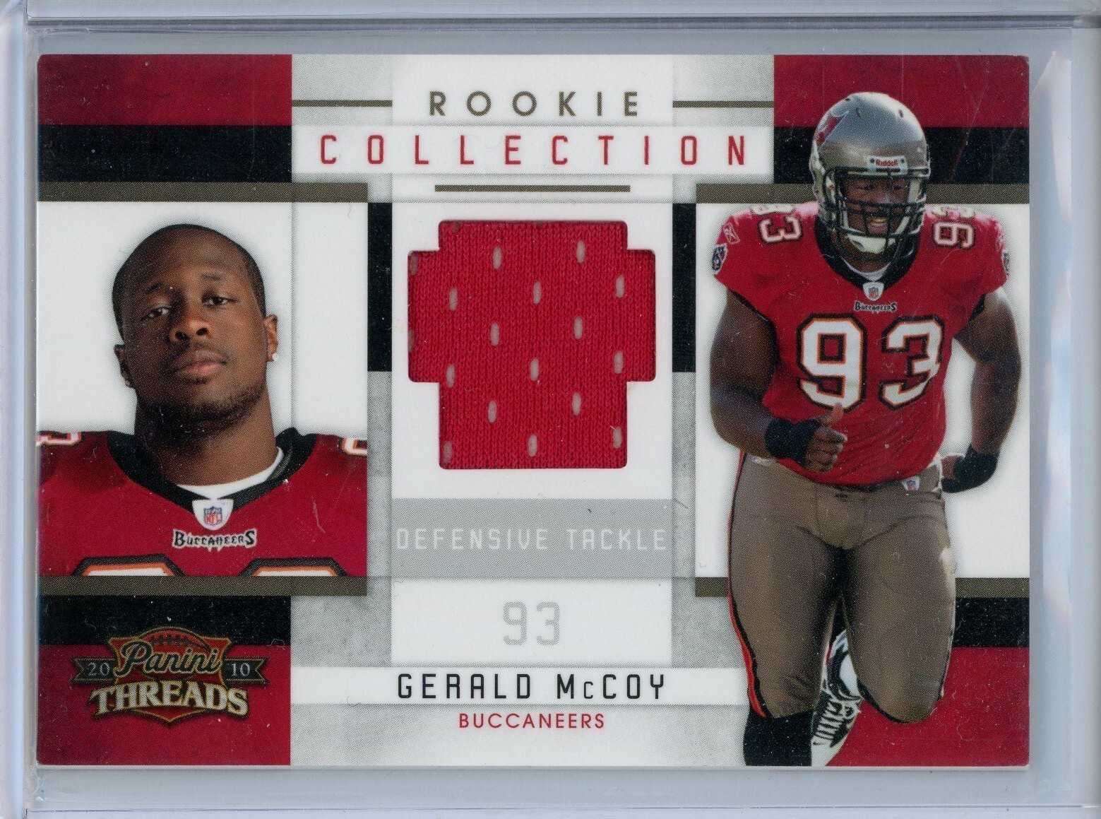 Colt McCoy Panini Crown Royale Rookie Royalty #15 Materials