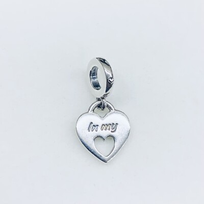 Pandora 925 Sterling Silver Mother In My Heart Love Mom Bracelet