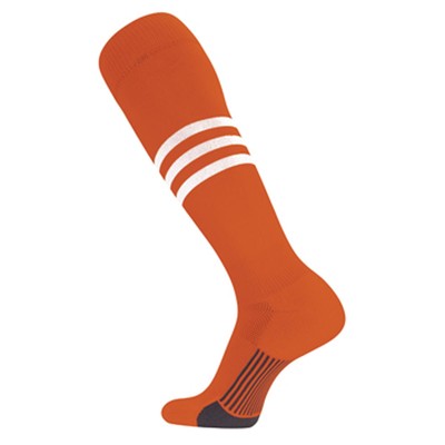 Twin City Dugout Series Socks ORANGE | WHITE MD