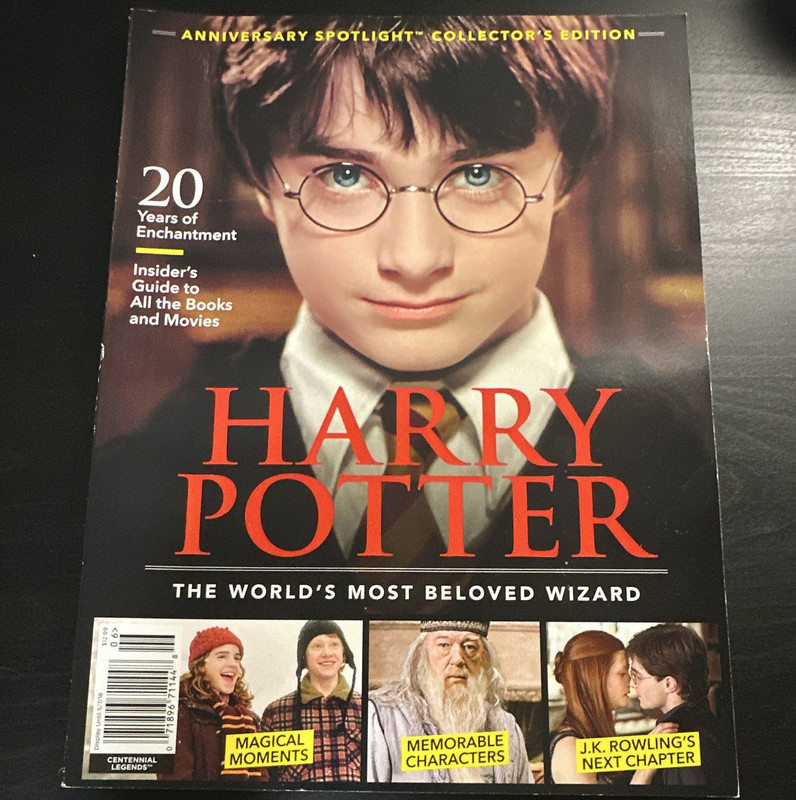 Centennial Legends Harry Potter World's Most Beloved Wizard Collector's Ed 2018