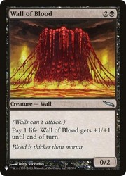 Wall of Blood 82/306 The List