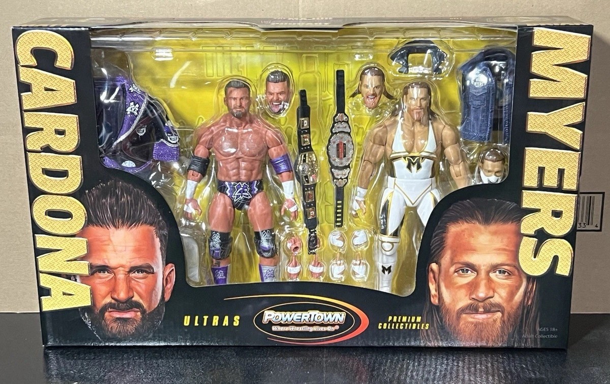 PowerTown Ultras 2-Pack: Matt Cardona & Brian Myers Wrestling