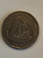 2004 Barbados one dollar coin