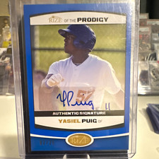 Yasiel Puig Signs Exclusive Autograph Deal with Topps 12