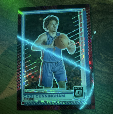 Panini 2024-25 Donruss Optic Cade Cunningham Pistons #26 Bronze Prizm /125